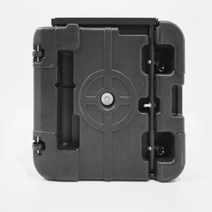 Base de paraguas en voladizo para <span class=keywords><strong>Patio</strong></span> negro moderno de fábrica de <span class=keywords><strong>China</strong></span>, soporte compensado impermeable con ruedas, muebles de exterior de calidad - Product Image 6