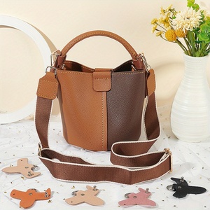 <strong>Leather</strong> <strong>Bag</strong> <strong>Corners</strong> Protector Durable D-Ring Connectors Detachable Handle Cover <strong>for</strong> Handbag Crossbody Shoulder Strap - Product Image 4