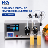 Machine de remplissage semi-automatique haute précision à double tête 50-1500 ml pour petites entreprises – Idéale pour parfums, huiles et eaux