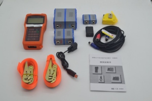 4-20mA Micro lỏng đo áp lực cầm tay kẹp trên cầm tay Pin hoạt động siêu âm Flow Meter - Product Image 4