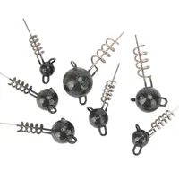 Nouveaux leurres de pêche Flexhead 5g-50g vis plomb fixe tête plombée plombs brochet ver souple alose nageur pour les espèces cibles de carpe