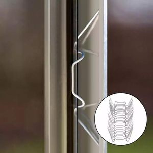 50 attaches de fixation pour panneaux de serre, type W, épaisses, en acier inoxydable, pour jardinage et fleuristes - Product Image 2