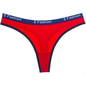 <span class=keywords><strong>Tanga</strong></span> de Mujer, Sexy, de Algodón, con Estampado de Letras, Bragas de Cintura Baja, <span class=keywords><strong>Mini</strong></span> <span class=keywords><strong>Bikini</strong></span> de Moda - Product Image 6