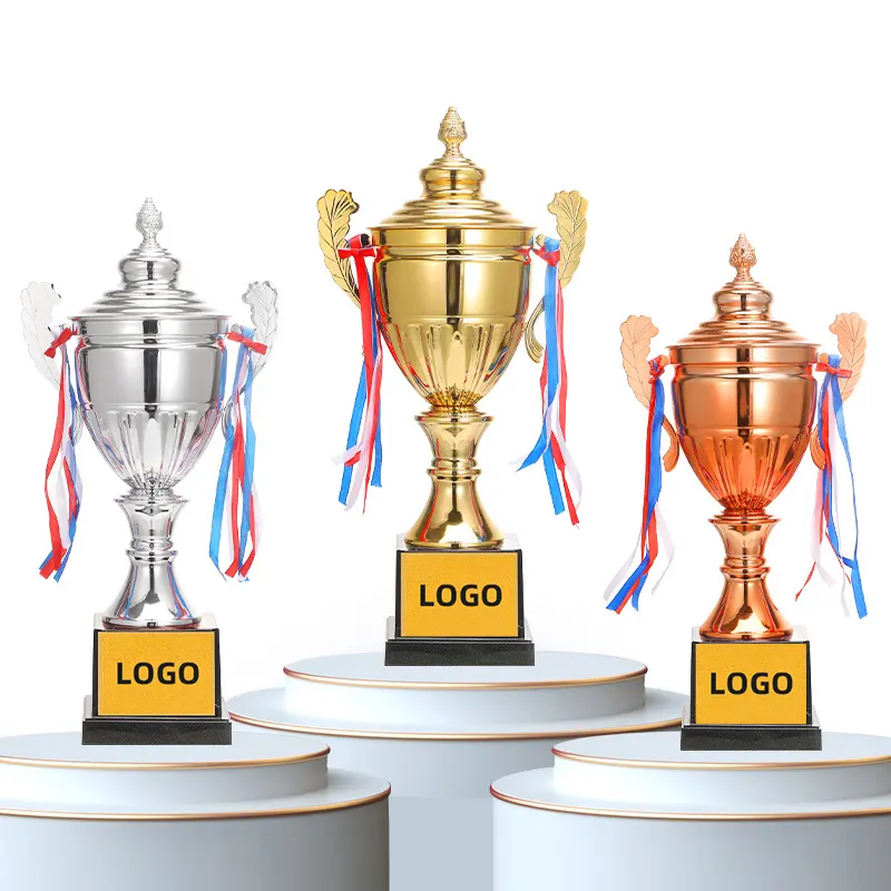 Manufacturer Award Trophy Customized Metal Gold silver Award Trophies Trophy Cup