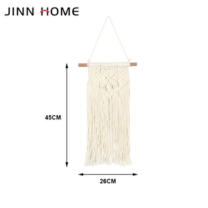 Nueva llegada DIY artesanía cuerda de algodón decoración colgante Simple Homestay tapiz nórdico tejido <span class=keywords><strong>atrapasueños</strong></span> - Product Image 5