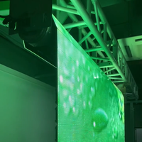 Écran de volet roulant LED d'intérieur couleur led publicité dilplay