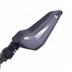 Somke lentille double couleur dc 12v moto LED <span class=keywords><strong>clignotants</strong></span> voyants <span class=keywords><strong>pour</strong></span> Harley Street Bike/Cruiser Bobber/Chopper - Product Image 3