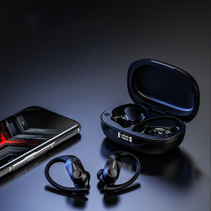 Audífonos Inalámbricos Lenovo <span class=keywords><strong>ThinkPlus</strong></span> LP75 con Bluetooth, Pantalla Digital, Diseño de Gancho, Deportivos, Baja Latencia - Product Image 1