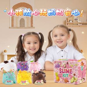 Kit de slime non toxique avec colle à bulles, argile créative, artisanat DIY, jouet fait main, jouet éducatif pour enfants, anti-stress - Product Image 4