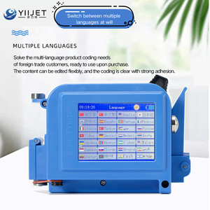 Máy in phun mực khô nhanh gọn nhẹ, màn hình cảm ứng, đầu phun DX5, in được trên chất liệu Flex/Vỏ trứng, da mới, nắp chai trứng, bao bì, hạn sử dụng - Product Image 4
