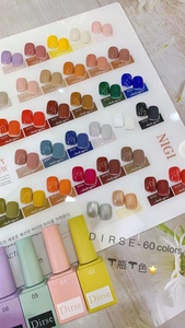 DIRSE 60 Couleurs Multicolores Style Fluorescence Gel UV Coréen pour <span class=keywords><strong>Nail</strong></span> <span class=keywords><strong>Art</strong></span> 15ml Usage Professionnel en Salon - Product Image 5