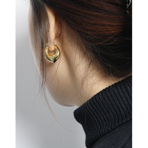 Créoles créoles de luxe en plaqué <span class=keywords><strong>Or</strong></span> ou argent, créoles Vintage classiques, boucles d'oreilles bohème 925 - Product Image 6