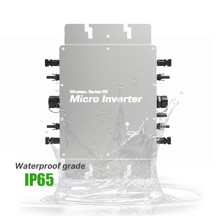 Microinverter 2000W 2400W 2800W Waterproof Solar Inverter 12 Years Manufacturer IP68 Micro inverter power