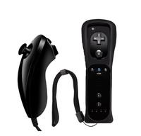 Accessoires de jeu 2 en 1 : télécommande Motion Plus et manettes Nunchuck pour console Wii