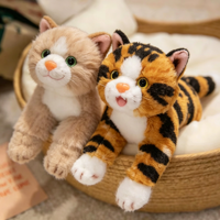 Funboxes - Vente Flash - Peluche Chat Kawaii - Jouet en Peluche Chat Mignon - Poupée en Peluche Douce - Cadeau d'Anniversaire pour Enfants