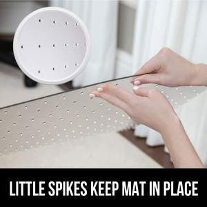 Protector de Alfombra de PVC Antideslizante y Duradero, Resistente a Impactos, Moderno, Lavable, Resistente a las Manchas, Delgado, para Uso Doméstico, Eficaz para Sillas - Product Image 3