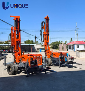 Vente chaude Mini plate-forme de forage de puits portable Machine de forage de puits d'eau rotative 150m 120m Prix bon marché - Product Image 4