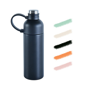 Nouvelle arrivée sur mesure écologique adulte 500ml sport cyclisme portable en acier inoxydable isolé <span class=keywords><strong>bouteille</strong></span> d'eau en vrac pour le fitness - Product Image 1