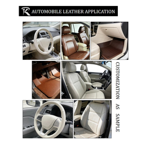 Cuero Sintético de PVC con Base de Tela Suave para Fundas Universales de Asientos de <span class=keywords><strong>Coche</strong></span> y Fundas de Volante - Product Image 4