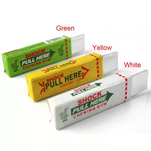 Articles de fête pour <span class=keywords><strong>enfants</strong></span> : Chewing-gum électrique à choc, jouet de farce amusant et sûr, nouveauté, jouets de <span class=keywords><strong>blague</strong></span> - Product Image 4