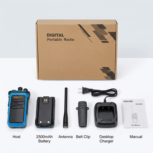 KENEARD KE350EX 5W Walkie Talkie Analógico a Prueba de Explosiones, Certificado CNEX, 2500mAh, Frecuencia de un Toque, Radio Bidireccional Inalámbrica - Product Image 5