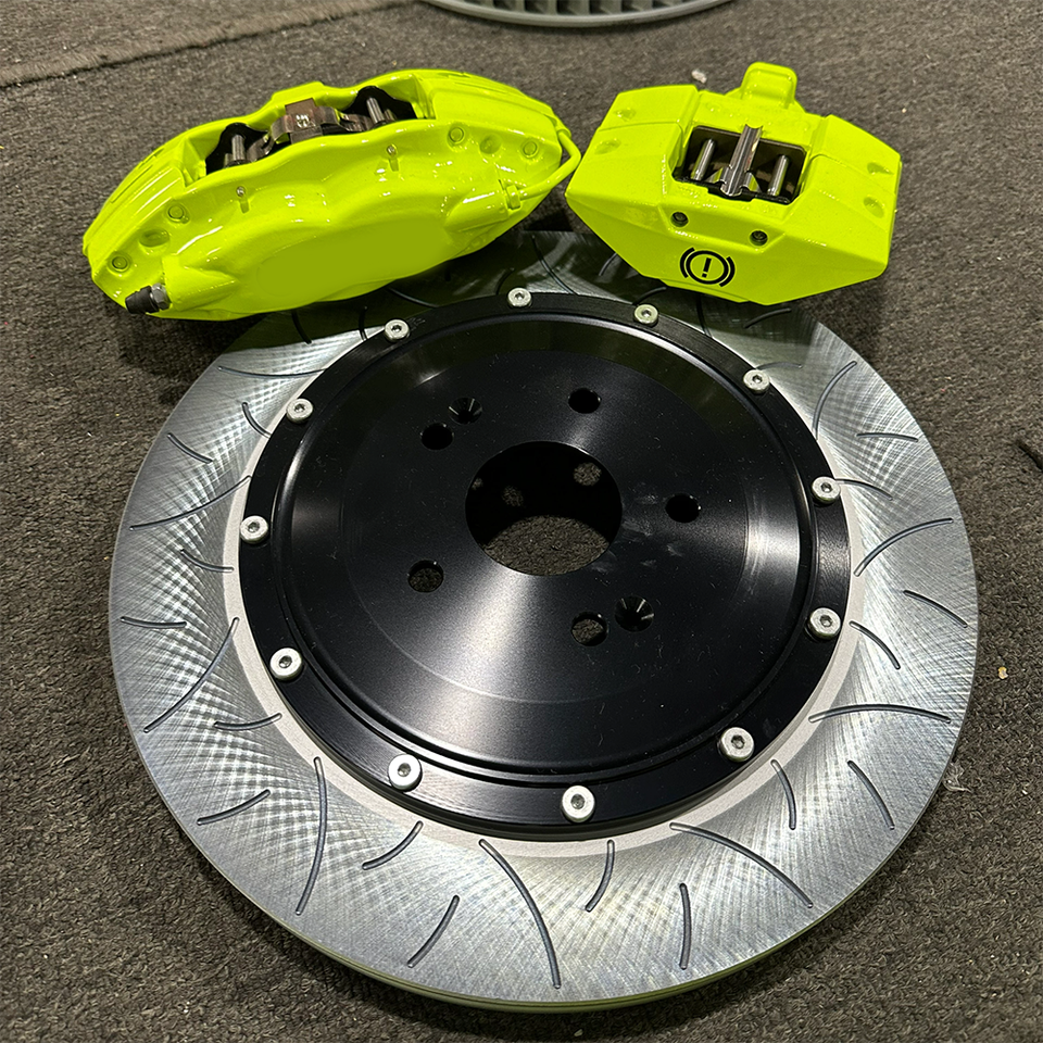 Racing Big Brake Calipers V6+F40 Drilled Slotted Disc 4-6 Pistons ...