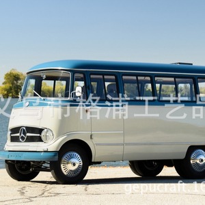 Modelo de Autobús Metálico Vintage T1 T2, Accesorios de Fotografía para Decoración de Estudio de Retratos y Exhibición al Aire Libre - Product Image 3