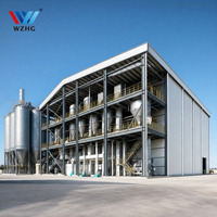 Planta de Procesamiento de Harina Estándar AISC, Taller Industrial Prefabricado de Acero, Servicio de Fabricación de Precisión