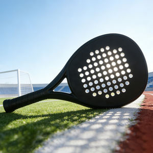 Raqueta de Tenis Profesional de Fibra de Carbono, Modelo para Hombre y Mujer, Equilibrio Medio - Product Image 1