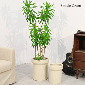 <span class=keywords><strong>Maceta</strong></span> Nórdica Minimalista para Sala de Estar, Balcón, Pasillo, de Gran Calibre, Tipo Pata de Pato, Cilíndrica Recta, para Exteriores YX141 - Product Image 4