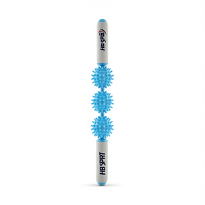 Bastone Massaggiante Unisex in Plastica Blu da 41cm con Tre Sfere - Prodotto Premium nella Categoria Sfere, Bastoni e Rulli - Product Image 2
