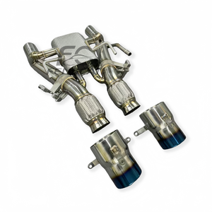 Sistema de Escape Universal Catback con Silenciador para McLaren <span class=keywords><strong>Artura</strong></span> <span class=keywords><strong>Spider</strong></span> 3.0T 2023-2025, Acero Inoxidable de 1.5mm, Modificación de Escape - Product Image 2