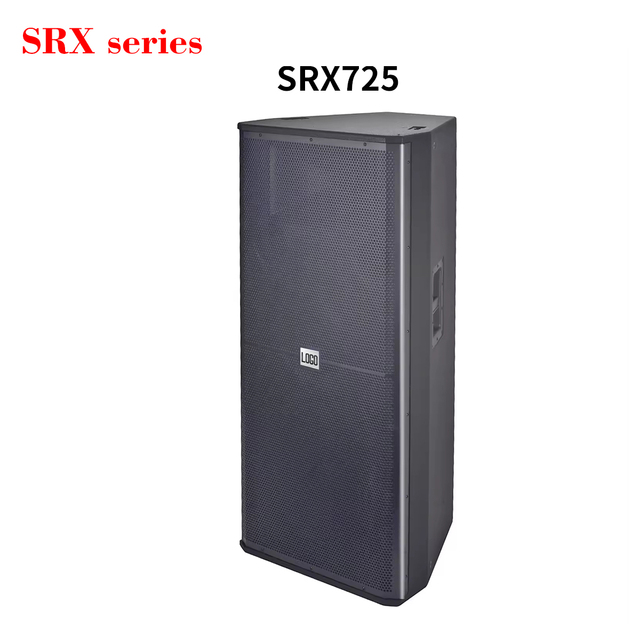 SRX-725 Professional Dual 15 Inch 2-Way Stage Speaker PA DJ Sound System for Stage Performance