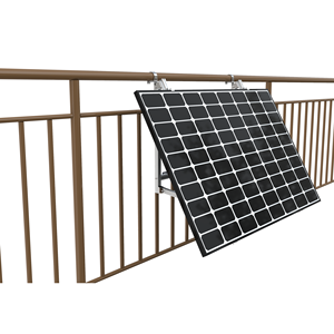 Rayonnage solaire mural Balcon Système de panneau solaire Balcon domestique Système solaire Balcon Système photovoltaïque - Product Image 1