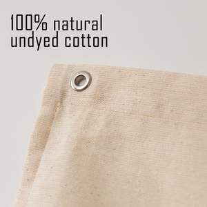 Bannière <span class=keywords><strong>de</strong></span> signalisation personnalisée en toile blanche beige, logo personnalisé, <span class=keywords><strong>nom</strong></span> <span class=keywords><strong>de</strong></span> l'entreprise - Product Image 6