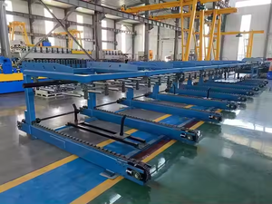 Máquina de Fazer Chapas de Aço Colorido de Alta Velocidade, Linha de Produção de Chapas de Ferro Corrugado Totalmente Automática com Desbobinador e Empilhador - Product Image 6