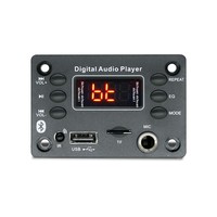 Carte d'amplification haute qualité 2 x 25W avec entrée microphone pour décodage MP3, module audio pour voiture, accessoires audio