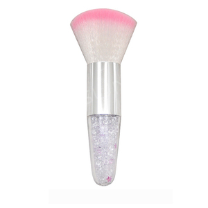 4.0cm Diamond Handle Soft Nail Dust Brush Rainbow Color Nail Cleaning Brush for Manicure Beauty Salon - Product Image 5