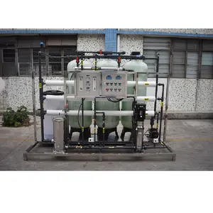 Filtro de água amaciante de carbono 1500lph, máquina de tratamento do água ro de trabalho automático para água potável