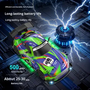 Nuova <span class=keywords><strong>Auto</strong></span> Telecomandata Scala 1:24 a Quattro Ruote Motrici con Trasmissione Continua e Motore Elettrico - Modello E80 per Giovani (7-14 Anni) - Product Image 5