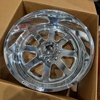 Jantes forgées FF90 pour camions poids lourds, décalages personnalisés 20x10 22x12 24x12 24x14 26x16 28x16 5x150 6x135 6x139.7 8x165.1 8x170 8x180