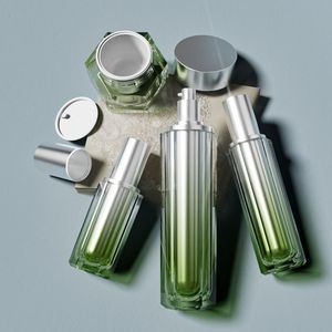 Envase de Crema Acrílico Pomeranian de 30g 50g, Dispensador Hexagonal a Presión para Productos de Cuidado de la Piel - Product Image 1