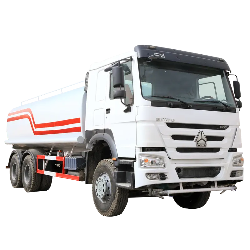 Chất lượng cao xe tải xe tải sinotruck HOWO 6*4 10 bánh xe 5000kg sử dụng nước bowser xe tải