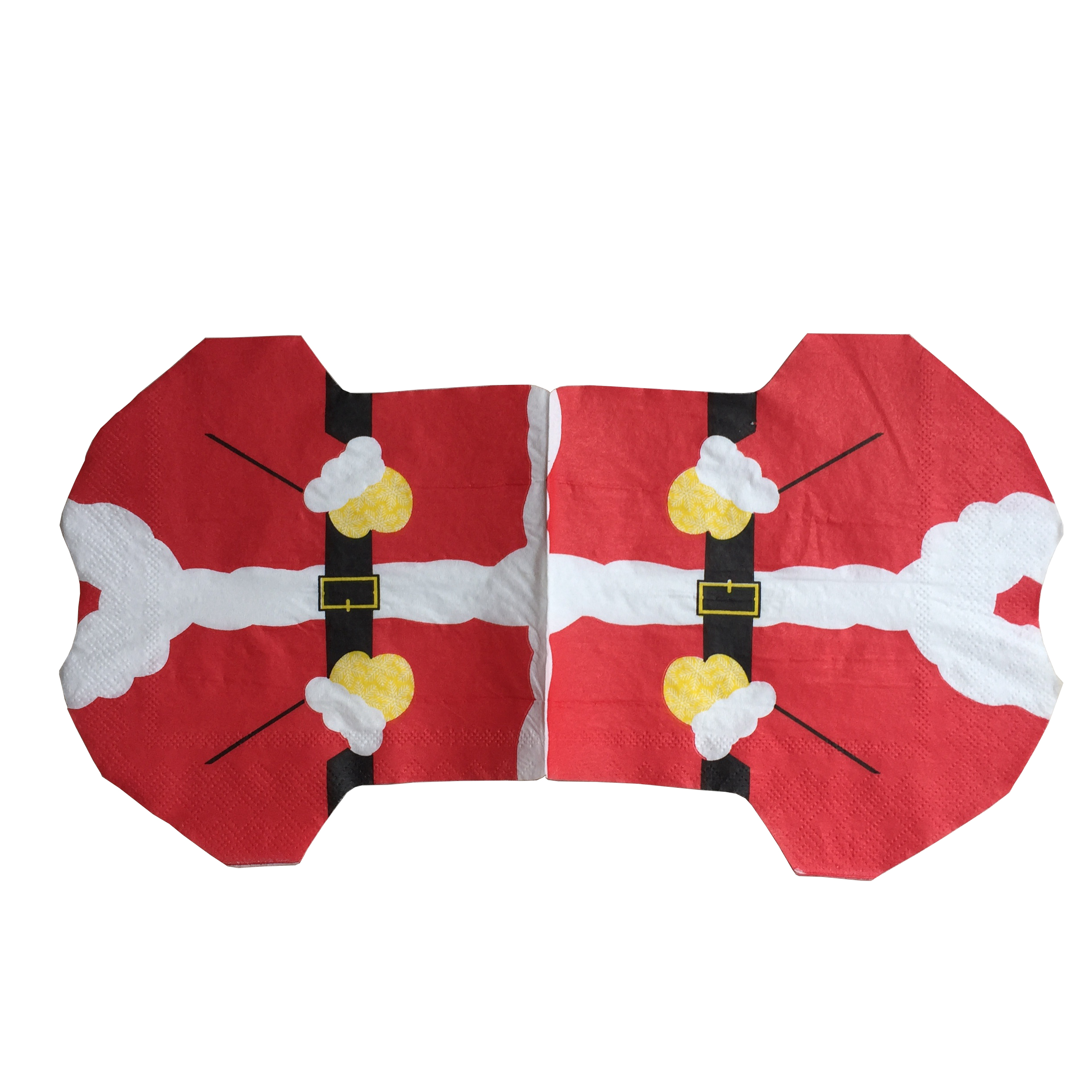 Бумажная салфетка особой формы на заказ для рождественской вечеринки