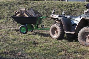 <span class=keywords><strong>Remolque</strong></span> Volquete para Jardín, Tractor Cortacésped <span class=keywords><strong>con</strong></span> Capacidad de 500 kg, ATV <span class=keywords><strong>4x4</strong></span> - Product Image 6