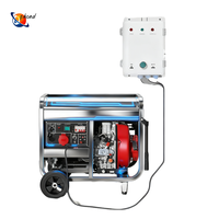 Générateur diesel portable moderne et économique 5,0 kVA 5 kW 220 V monophasé/triphasé protection IP54