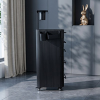 Armoire à outils de salon de coiffure simple et élégante, chariot de rangement pour maquillage et beauté, chariot à roulettes pour outils de salon, armoire à maquillage roulante