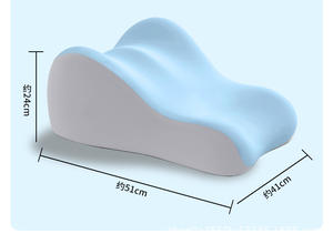 Coussin multifonctionnel en mousse à mémoire de forme pour yoga, soutien des hanches, lecture, ergonomie, pour couple, dossier et coussin infini, jouet intime - Product Image 4