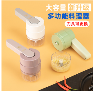 Cepillo de Limpieza Inalámbrico Recargable 5 en 1, Triturador de Ajo Automático - Product Image 2