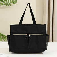 Sac isotherme en nylon grande capacité, style nordique, pour pique-nique, boîte à lunch, conservation des aliments frais, multi-poches, compartimenté, modèle unique